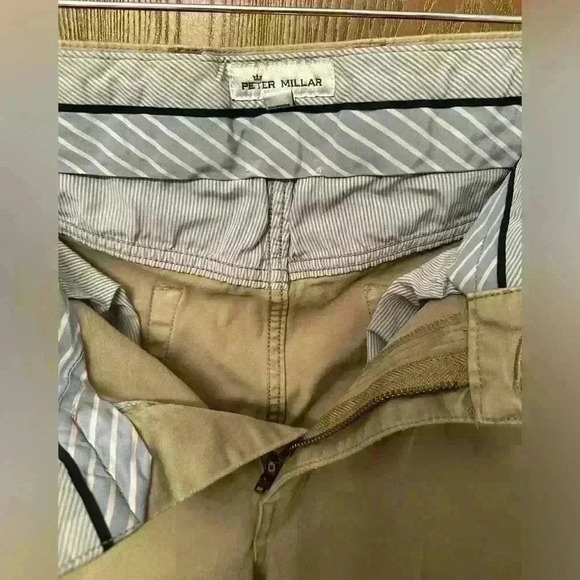 Peter Miller Signature Sateen Five-Pocket Pant - Tan/Khaki Color - 33x28 - Picture 3 of 7
